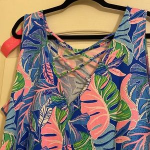 RENAY TANK UPF 50+, BLUE GROTTO BELEAF IN YOURSELF